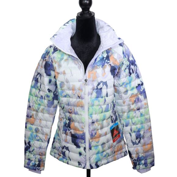 Columbia Jackets & Blazers - Columbia Womens White Out II Jacket - Womens Medium - Floral Watercolor- NWT